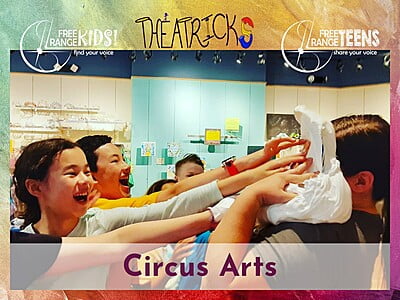 Circus Arts with Theatricks | Grades 2-12 | August 7-11, 10:00am-4:00pm